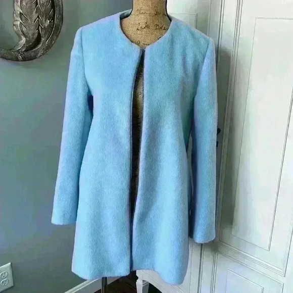 Tulle jr. Size L coat light blue - Picture 2 of 7